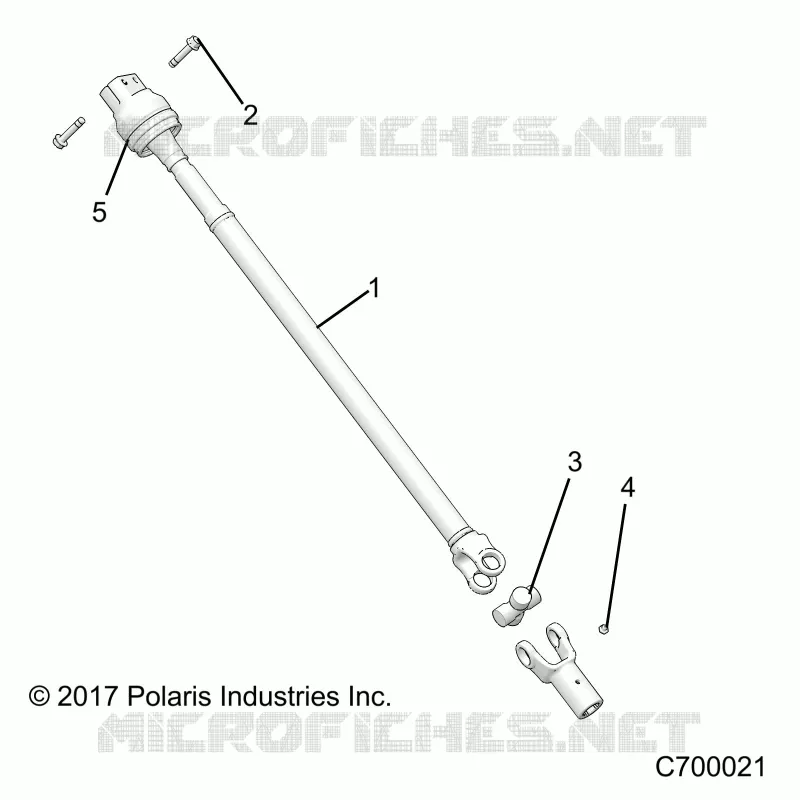 ANTRIEB, REAR PROP SHAFT