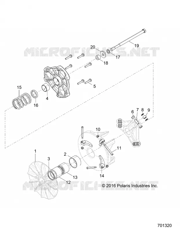 ANTRIEB, PRIMARY CLUTCH
