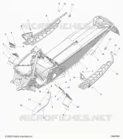 CHASSIS, CLUTCH GUARD, FOOTRESTS, AND RUNNINGBOARDS