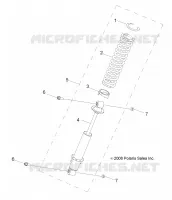 SUSPENSION, FRONT SHOCK