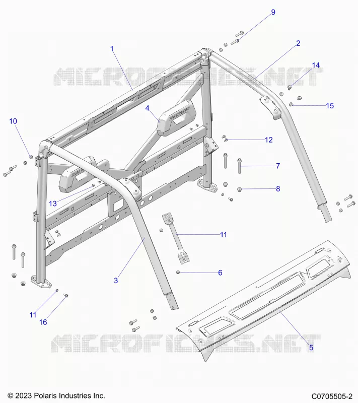 CHASSIS, CAB RAHMEN