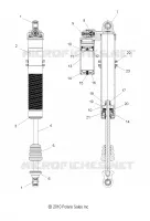 FRONT SUSPENSION SCHOCK (7043597)