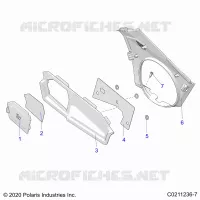 BODY, CLOSE OFF PANEL and ACCESS PANEL