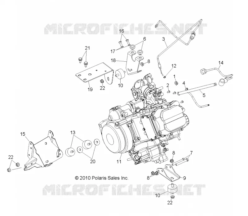 MOTOR, MOUNTING