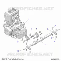 MOTOR, MOUNTING & LONG BLOCK