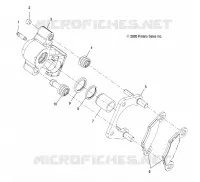 BRAKES, BREMSZANGE HINTEN