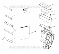 TOOL KIT 440 0952760, 440 SKS 0952560,  AND EUROPEAN 440 SKS E952560 (4929032903C006)