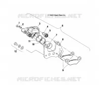 FRONT BREMSE CALIPER