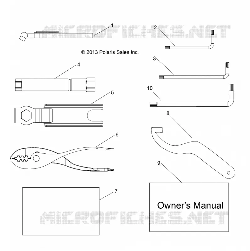 REFERENCES, TOOL KIT AND BEDIENUNGSANLEITUNGS