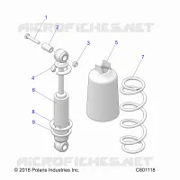 FRONT TRACK SHOCK (7043995)