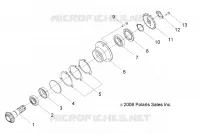 ANTRIEB, GEAR SHAFT OUTPUT