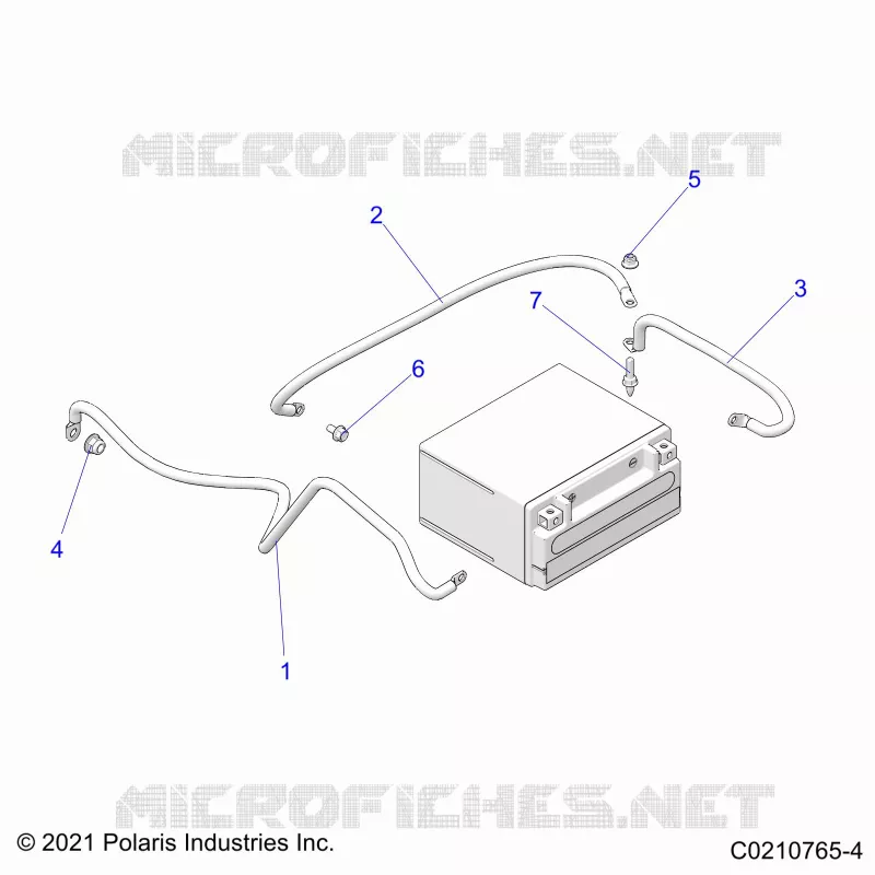 ELEKTRIC, BATTERY CABLES