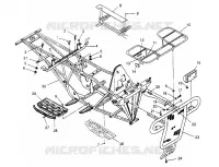 BUMPER / GEPÄCHTRÄGER MOUNTING 6X6 400L W948740 (4926802680A007)