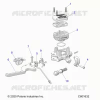BRAKES, MASTER CYLINDER ASM.