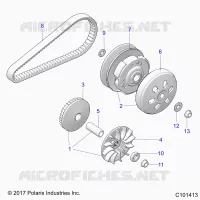 ANTRIEB, PRIMARY CLUTCH