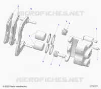 BRAKES, HINTERSATTELS