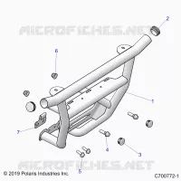 CHASSIS, FRONT BUMPER