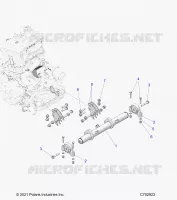MOTOR, MOUNTING & LONG BLOCK