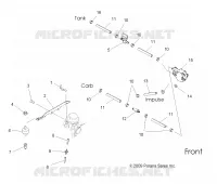 MOTOR, VERGASER MOUNTING AND TREIBSTOFF LINES