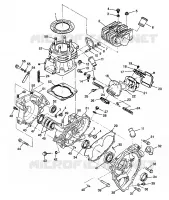 CRANKCASE AND ZYLINDER SPORT 400L W98BA38C (4947234723C011)