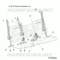 SITZ BELT AND MOUNTING