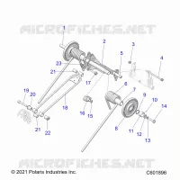 SUSPENSION, HINTER DREHMOMENTARM