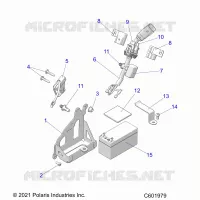 ELEKTRIC, BATTERY, MANUAL START POWER UP COMPONENTS