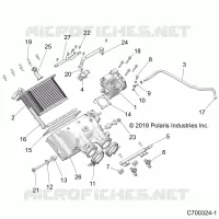 ENGINE, LUFTEINLASS MANIFOLD