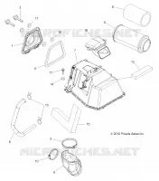 MOTOR, LUFTEINLASS