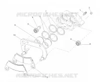 HINTERBREMSE CALIPER (BUILT 11/5/13 AND AFTER)