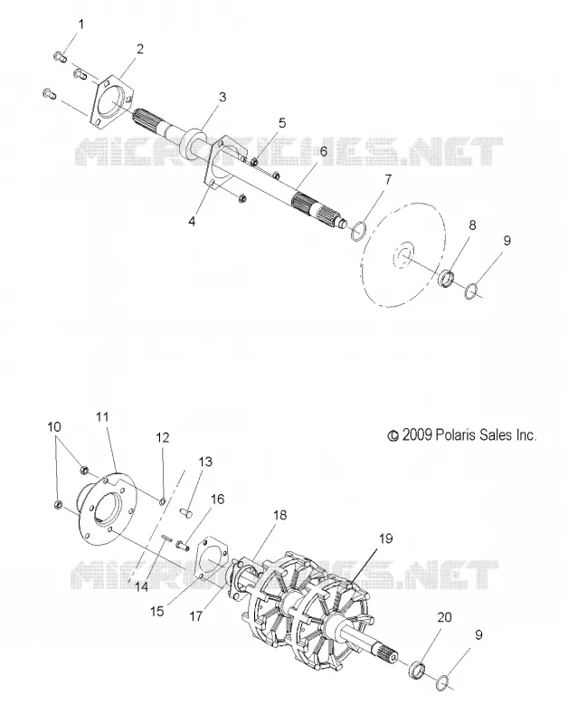 ANTRIEB, JACKSHAFT and ANTRIEBSWELLE