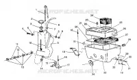 ÖLTANK / LUFTFILTERKASTEN  440 / 0930760 AND 440 SKS / 0930560 (4922932293027A)