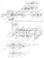 Bremse und Kettenkasten 500 and 500 Classic TO SERIAL NUMBER 1808614