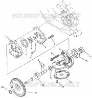 ÖLPUMPE Magnum 4X4 W968144 and Swedish Magnum 4X4 S968144 (4936053605D008)