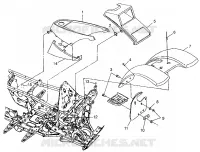 KABINE SPORTSMAN 400L W97AC38C (4939673967A005)