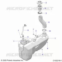 KRAFTSTOFFSYSTEM, FUEL TANK