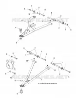 FRONT SUSPENSION CONTROL ARMS