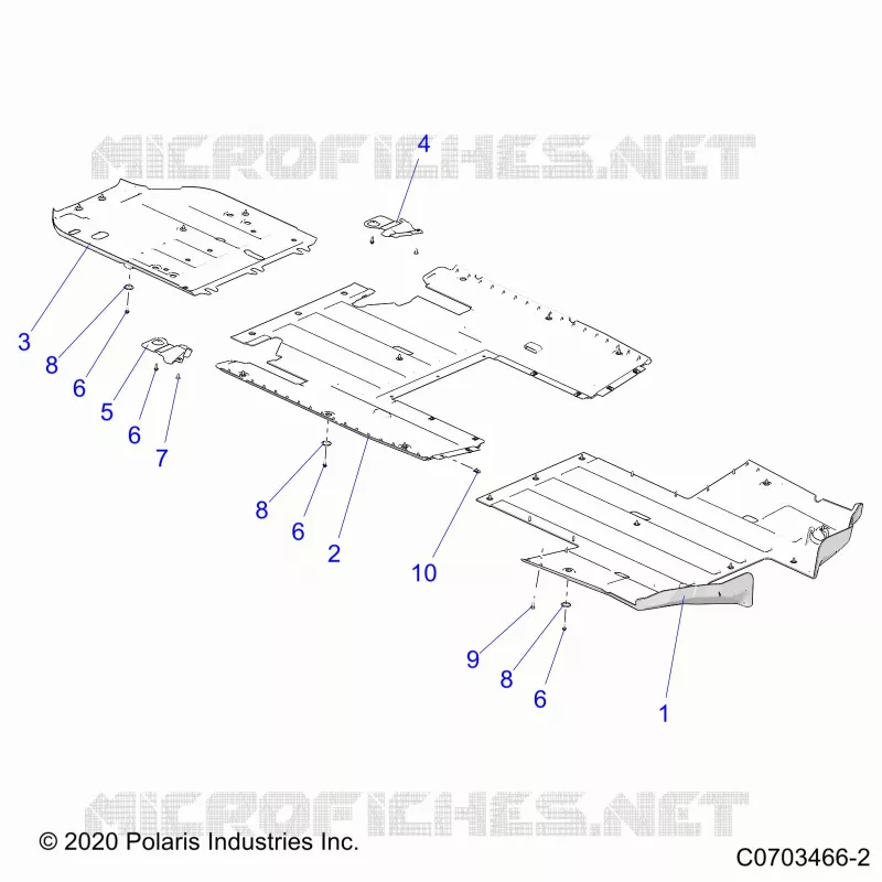 CHASSIS, SKID PLATES