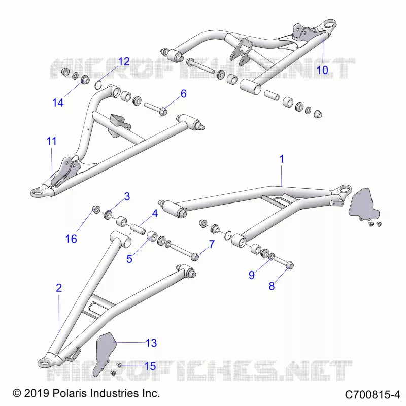 FRONT SUSPENSION CONTROL ARMS