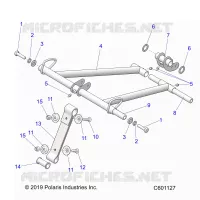 SUSPENSION, FRONT DREHMOMENTARM