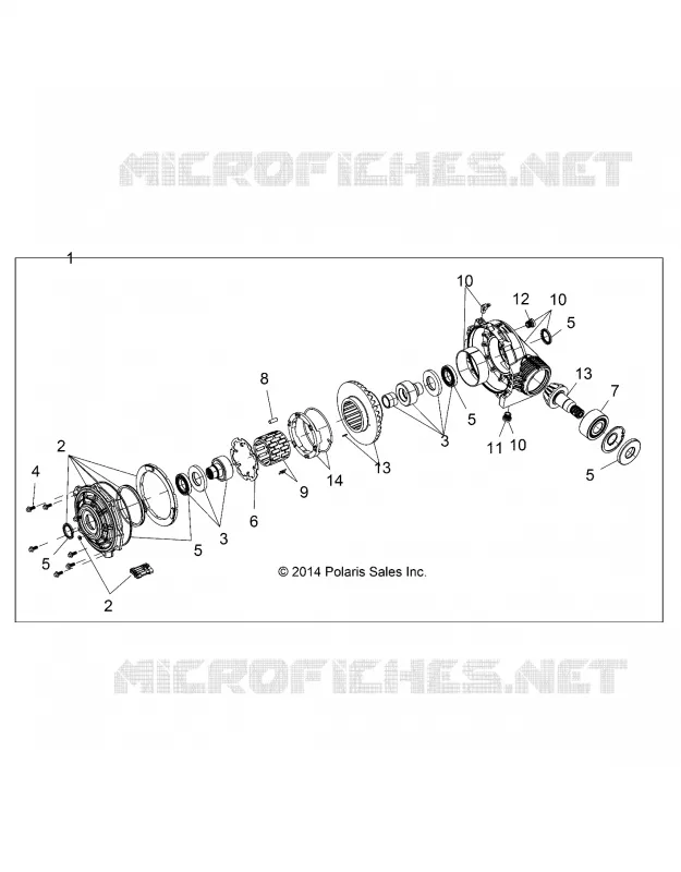 ANTRIEB, FRONT GEARCASE