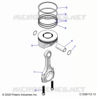 ENGINE, KOLBENSTANGE