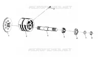 SPANNER VORNE ASSEMBLY SPORTSMAN 4X4 / W938039 (4926382638012A)