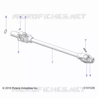 DRIVE TRAIN, FRONT KARDANWELLE