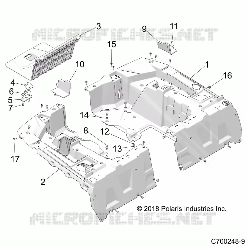 KAROSSERIE HINTEN RACK