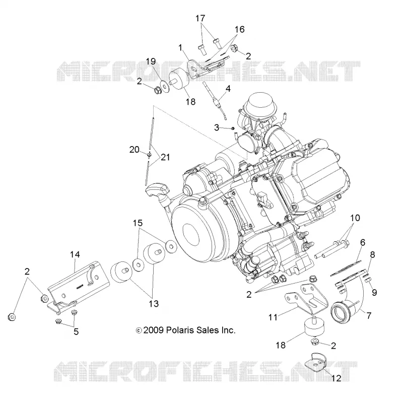 MOTOR, MOUNTING