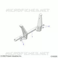 KAROSSERIE HINTEN RACK SUPPORT