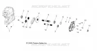 ANTRIEB, MAIN GETRIEBEGEHÄUSE OUTPUT SHAFT