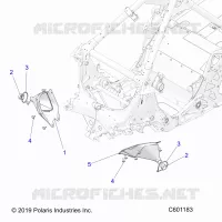 CHASSIS, TIE ROD BOOT ASM.