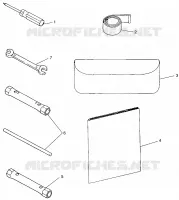 TOOL KIT 440 XC 0971760 (4937873787B014)
